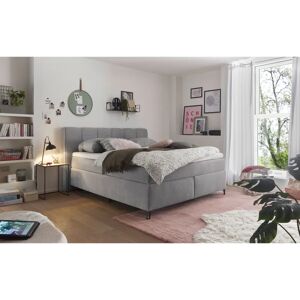 Musterring Fairfield Boxspringbett - Modern, Hellgrau, 180x200cm Musterring Fairfield Boxspringbett - Modern, Hellgrau, 180x200cm