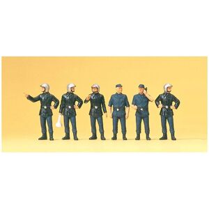 Figurines de pompiers français Preiser HO 1:87 - Publicité Figurines de pompiers français Preiser HO 1:87 - Publicité