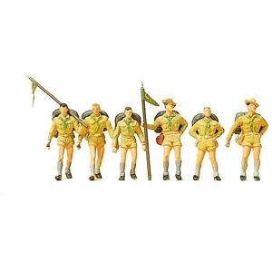 Figurines Scouts Preiser - Échelle H0 - PR10260 - Publicité Figurines Scouts Preiser - Échelle H0 - PR10260 - Publicité