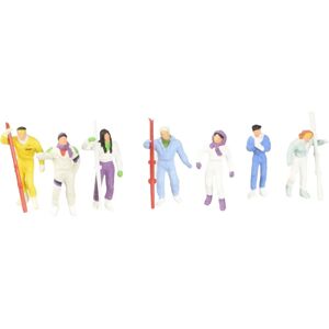 Figurines Skieurs Preiser Échelle H0 - Accessoires modélisme - Publicité Figurines Skieurs Preiser Échelle H0 - Accessoires modélisme - Publicité