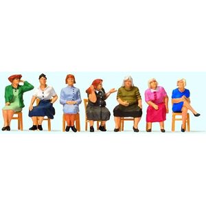 Preiser PR10580 Femmes Assises Figurines HO - Type de Produit - Publicité Preiser PR10580 Femmes Assises Figurines HO - Type de Produit - Publicité