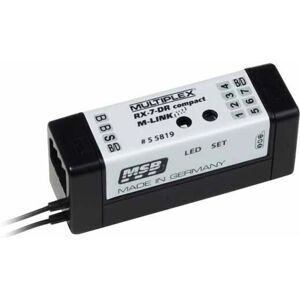 Récepteur RC compact RX-7-DR 2,4 GHz de Multiplex - Accessoire de modèle - Publicité Récepteur RC compact RX-7-DR 2,4 GHz de Multiplex - Accessoire de modèle - Publicité