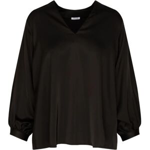 SEIDENSTICKER Zwarte Roos - V-hals, Lange mouwen, Regular fit - Blouse SEIDENSTICKER Zwarte Roos - V-hals, Lange mouwen, Regular fit - Blouse