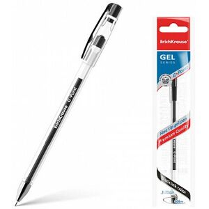 Stylo gel ErichKrause 17627 - Bleu Fin/Moyen - 12 pcs - Publicité Stylo gel ErichKrause 17627 - Bleu Fin/Moyen - 12 pcs - Publicité