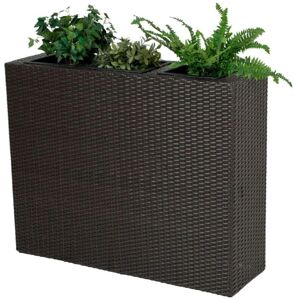 Garden Pleasure Contenitore per Piante con 3 Vasi - Rettangolare Interno/Esterno Garden Pleasure Contenitore per Piante con 3 Vasi - Rettangolare Interno/Esterno