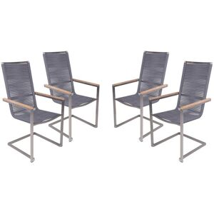 Garden Pleasure PAVIA Anthrazit - Gartensessel Garden Pleasure PAVIA Anthrazit - Gartensessel