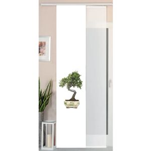 Astek Bonsai Gardinset - Skjutpaneler, Silkeutseende, 245x45 Astek Bonsai Gardinset - Skjutpaneler, Silkeutseende, 245x45