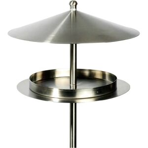 Dobar-Design Silver Birdhouse - Outdoor Steel Bird Feeder - Birdhouse Dobar-Design Silver Birdhouse - Outdoor Steel Bird Feeder - Birdhouse