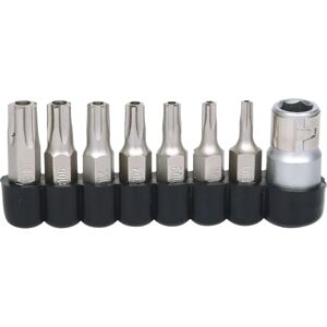KS Tools Nickel Hex Bit Set - Screwdriver Bits - 8 pcs KS Tools Nickel Hex Bit Set - Screwdriver Bits - 8 pcs