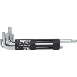 KS Tools 151.2400 Hex Key Set - Long, Hardened Steel - Torx 8 Pcs KS Tools 151.2400 Hex Key Set - Long, Hardened Steel - Torx 8 Pcs