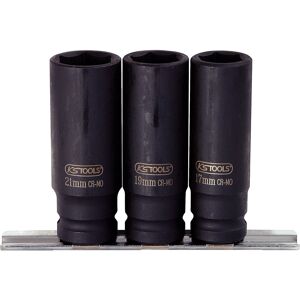 KS Tools 515.0103 Jeu de Douilles Hexagonales Longues pour Perceuse à Percussion 3 pièces - Publicité KS Tools 515.0103 Jeu de Douilles Hexagonales Longues pour Perceuse à Percussion 3 pièces - Publicité