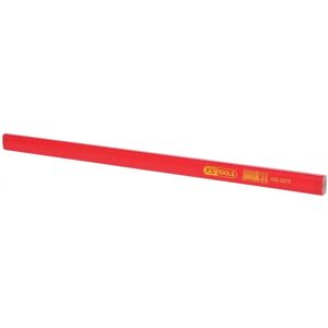 Crayon de Charpentier KSTOOLS - HB, 250mm, Rouge - Crayon de Charpentier - Publicité Crayon de Charpentier KSTOOLS - HB, 250mm, Rouge - Crayon de Charpentier - Publicité