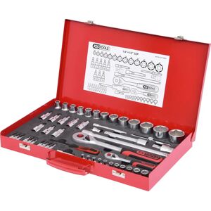 Zestaw nasadek KS Tools 917.4052 - 52 elementów, Stal chrom-vanadium Zestaw nasadek KS Tools 917.4052 - 52 elementów, Stal chrom-vanadium