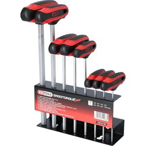 KS Tools 158.8130 Hex Key Set - 8pc T-handle, Chrome-Vanadium Steel KS Tools 158.8130 Hex Key Set - 8pc T-handle, Chrome-Vanadium Steel