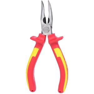 KS Tools Ergotorque VDE Flat Nose Pliers - 165mm Electric Safety Tool KS Tools Ergotorque VDE Flat Nose Pliers - 165mm Electric Safety Tool
