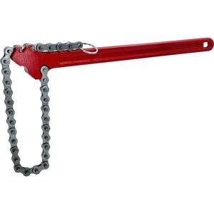KS Tools Chain Pipe Wrench - Adjustable, 390mm, 110mm dia. KS Tools Chain Pipe Wrench - Adjustable, 390mm, 110mm dia.