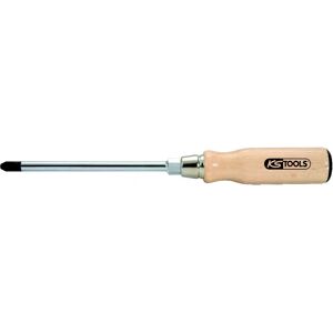 Tournevis KS Tools 300.1021 à poignée en bois ergonomique - Tournevis Tournevis KS Tools 300.1021 à poignée en bois ergonomique - Tournevis