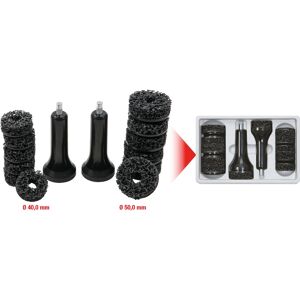 KS Tools 100.4080 Zestaw do czyszczenia piast i tarcz hamulcowych KS Tools 100.4080 Zestaw do czyszczenia piast i tarcz hamulcowych