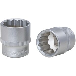 KS Tools 3/8 inch 12-point Socket - 22mm - DIN 3124 KS Tools 3/8 inch 12-point Socket - 22mm - DIN 3124