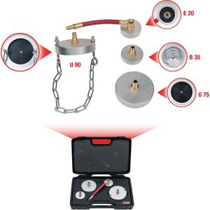 KS Tools 160.0710 uniwersalny zestaw adapterów do odpowietrzania hamulców KS Tools 160.0710 uniwersalny zestaw adapterów do odpowietrzania hamulców