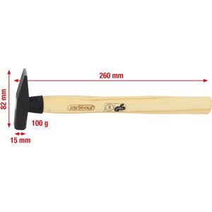 KS Tools 142.1310 Hamer - Stalen kop, houten handvat KS Tools 142.1310 Hamer - Stalen kop, houten handvat