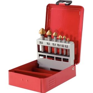 Kstools - Modèle 336.0426 - Outils de débosselage et de contre-fraisage - 6 pcs Kstools - Modèle 336.0426 - Outils de débosselage et de contre-fraisage - 6 pcs