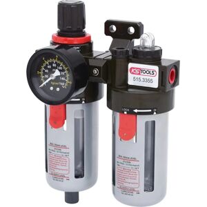 Ks Tools 1/4 Zoll Luftfilter Regler Lubricator - Wartungsgerät für Druckluft Ks Tools 1/4 Zoll Luftfilter Regler Lubricator - Wartungsgerät für Druckluft