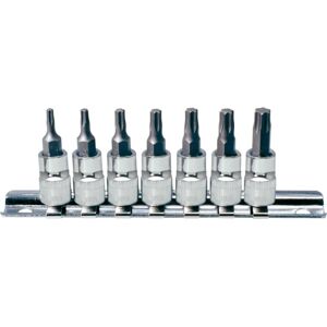 KS Tools 918.1558 Screwdriver Bit Set - Torx 7 pcs KS Tools 918.1558 Screwdriver Bit Set - Torx 7 pcs