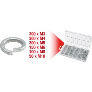 Ensemble de rondelles élastiques KS Tools M3-M10 - Rondelles et entretoises - Publicité Ensemble de rondelles élastiques KS Tools M3-M10 - Rondelles et entretoises - Publicité