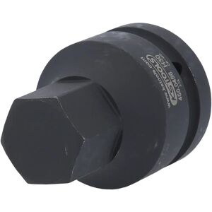 Kstools - 30 mm indvendig sekskant impactnøgle - Kort version Kstools - 30 mm indvendig sekskant impactnøgle - Kort version