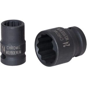 KSTOOLS Hex Socket Adapter - Short 28mm - 12-Point, 1/2" DIN 3121/ISO 1174 KSTOOLS Hex Socket Adapter - Short 28mm - 12-Point, 1/2" DIN 3121/ISO 1174