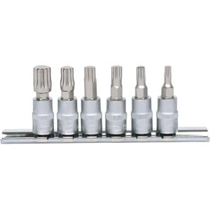 KS Tools 911.1547 Krom hexagonaltillbehörssats - Sats med sexkantsnycklar KS Tools 911.1547 Krom hexagonaltillbehörssats - Sats med sexkantsnycklar