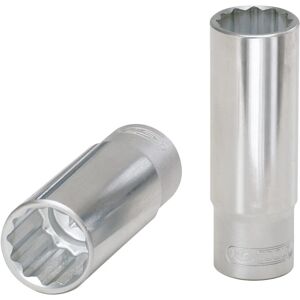 Insert de llave de vaso KS Tools - 20mm, Largo, Cromo satinado - Inserto de llave de vaso Insert de llave de vaso KS Tools - 20mm, Largo, Cromo satinado - Inserto de llave de vaso