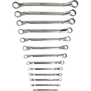KS Tools 964.1150 Rustfrit stål dobbelt-ring sæt - 8-30mm - Sæt af nøgler KS Tools 964.1150 Rustfrit stål dobbelt-ring sæt - 8-30mm - Sæt af nøgler