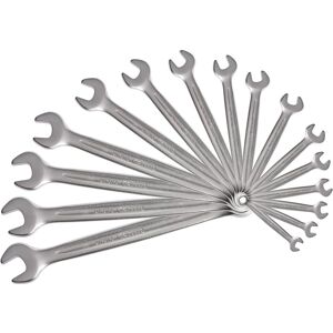 KSTOOLS Set of 16 Wrenches - Satin Finish - Chrome Vanadium - Lifetime Warranty - 8-24mm KSTOOLS Set of 16 Wrenches - Satin Finish - Chrome Vanadium - Lifetime Warranty - 8-24mm