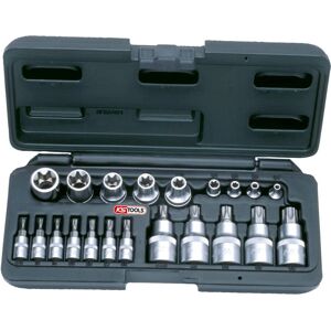KS TOOLS Torx Tool Set - Satin chrome finish, Vanadium steel, Storage case KS TOOLS Torx Tool Set - Satin chrome finish, Vanadium steel, Storage case
