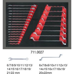 KS Tools 711.0027 - Gereedschapsset, 24-delig - Oliebestendig KS Tools 711.0027 - Gereedschapsset, 24-delig - Oliebestendig