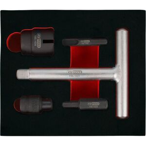 KS Tools 150.1020 - Socket Set for Plastic Oil Drain Plugs KS Tools 150.1020 - Socket Set for Plastic Oil Drain Plugs