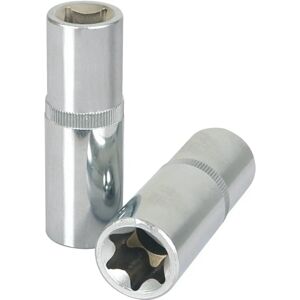 KS TOOLS E5 Chrome-vanadium Torx Socket - Long - 1/4" KS TOOLS E5 Chrome-vanadium Torx Socket - Long - 1/4"