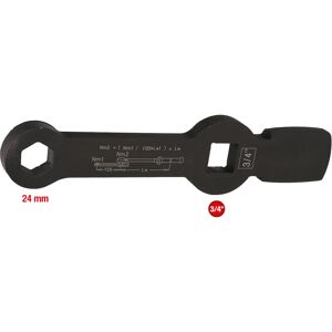 KS Tools 3/4" Zeskantsleutel met 2 Impactoppervlakken - 24mm KS Tools 3/4" Zeskantsleutel met 2 Impactoppervlakken - 24mm