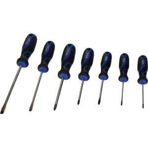 Brilliant Tools Screwdriver Set - Phillips & Slotted - 7 pcs Brilliant Tools Screwdriver Set - Phillips & Slotted - 7 pcs