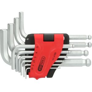 KS Tools 151.4780 Hex Key Set - Short, 10 pcs KS Tools 151.4780 Hex Key Set - Short, 10 pcs