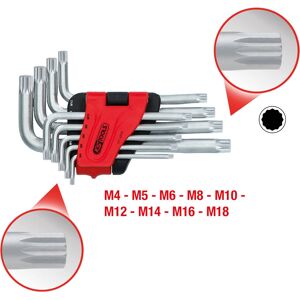 KS Tools 151.4630 Hex Key Set - Short - 9 pcs KS Tools 151.4630 Hex Key Set - Short - 9 pcs