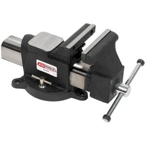Ks Tools - Steel Vise with Rotating Base 125mm - Model 914.0145 Ks Tools - Steel Vise with Rotating Base 125mm - Model 914.0145