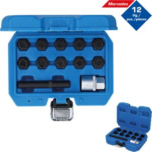 Brilliant Tools BT691210 Ensemble de douilles - Jeu de serrures de roues Mercedes Brilliant Tools BT691210 Ensemble de douilles - Jeu de serrures de roues Mercedes