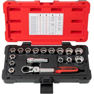 KS Tools 922.4040 Jeu de clés - Tailles 10-24 mm - Chromé - Publicité KS Tools 922.4040 Jeu de clés - Tailles 10-24 mm - Chromé - Publicité