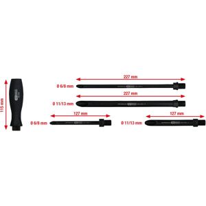 KS Tools 150.1025 Szerszámkészlet - Kábelvezető készlet 5 db KS Tools 150.1025 Szerszámkészlet - Kábelvezető készlet 5 db