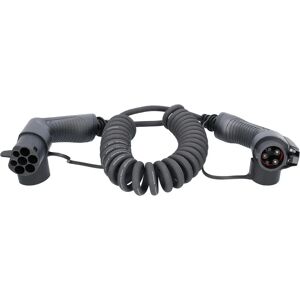 Câble de charge EV en spirale KS Tools efuturo - Type 2 à Type 1, 3,7 kW, 5m - Publicité Câble de charge EV en spirale KS Tools efuturo - Type 2 à Type 1, 3,7 kW, 5m - Publicité