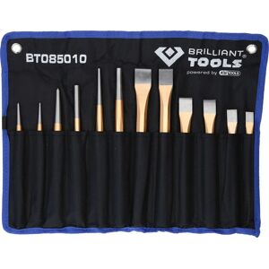 Brilliant Tools BT085010 Metalworking Chisel - 12 pcs Set Brilliant Tools BT085010 Metalworking Chisel - 12 pcs Set