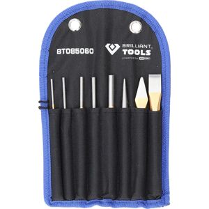 Brilliant Tools BT085060 Metallbearbeitung Meißel - 8-teiliges Set für Handhabung und Haltbarkeit Brilliant Tools BT085060 Metallbearbeitung Meißel - 8-teiliges Set für Handhabung und Haltbarkeit